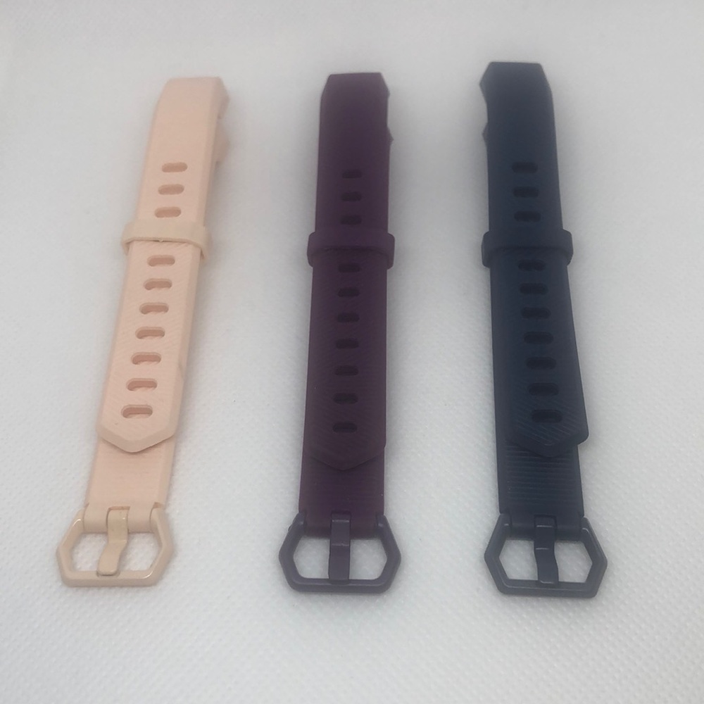 🏃♀️ Fitbit Alta & Alta HR Fitness Watch Band Pink 🩷Purple 💜 Navy 💙NWT